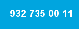 932 735 00 11 932 735 00 11